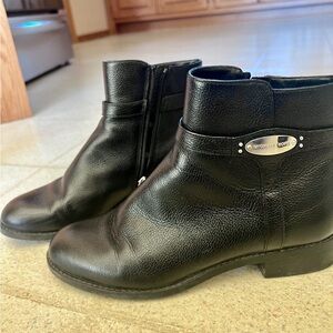 Michael Kors Black Ankle Booties